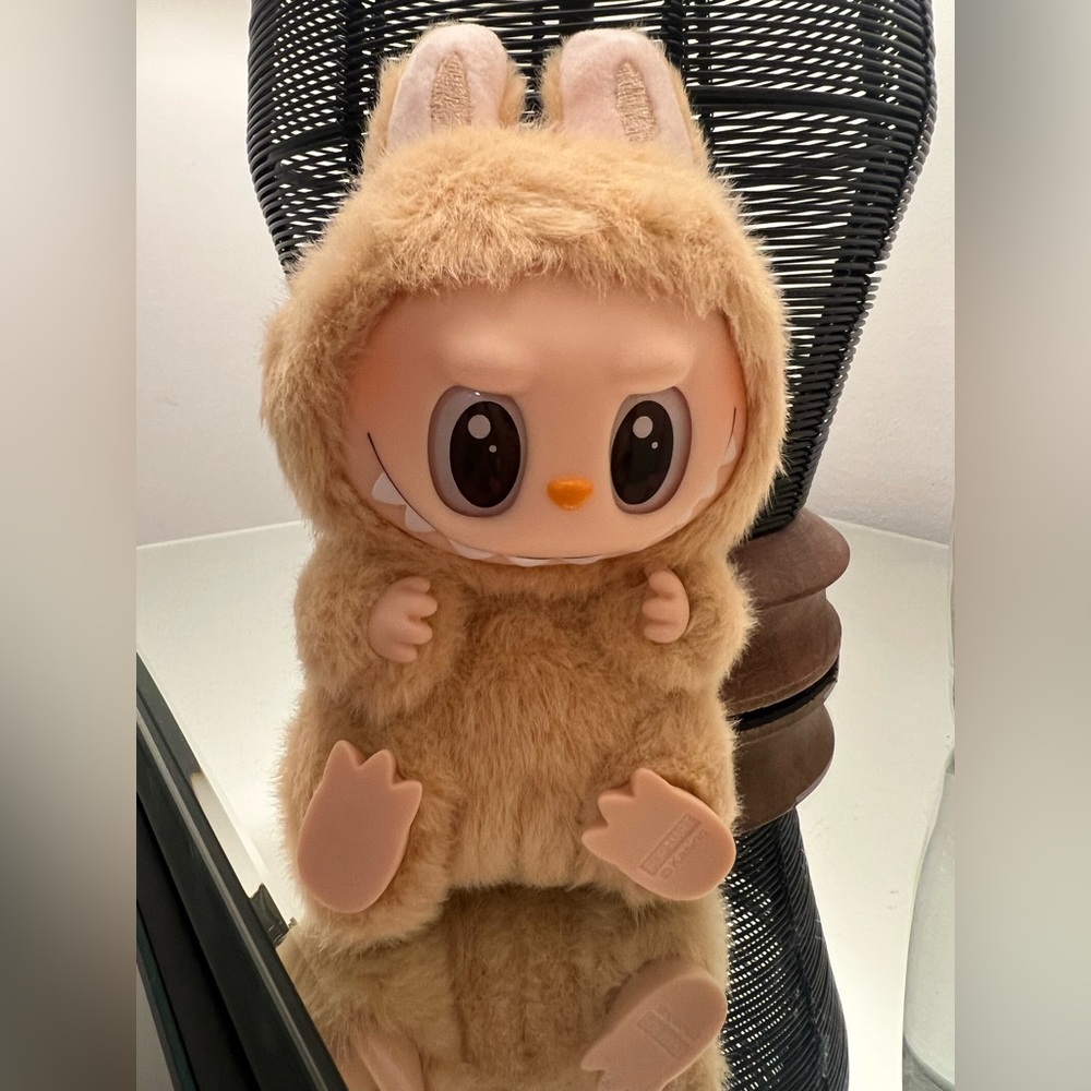 100% Authentic Popmart Labubu Have a Seat Baba